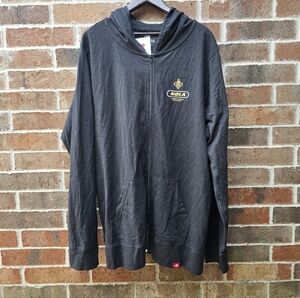 Sportiqe NOLA Basketball Festival Black Full Zip Hoodie Sweatshirt 2X